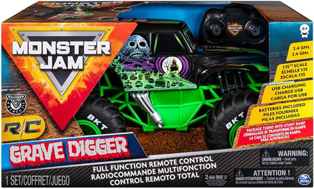Monster Jam Grave Digger Zdalnie Sterowany Auto