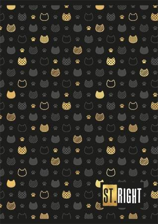 Zeszyt A5/32K kratka MIX Dziewczęcy