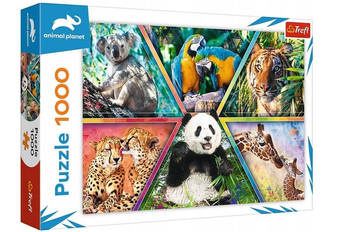 Puzzle 1000 el. Trefl - Królestwo Zwierząt