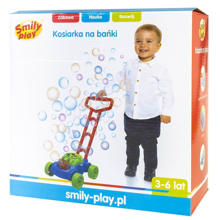 Smily Play Kosiarka na Bańki Mydlane do Baniek na baterie + Płyn
