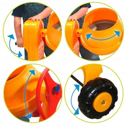 Wader Betoniarka XXL Zestaw Murarza