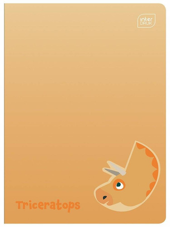 Interdruk Zeszyt A5 16k kratka Dinozaury