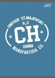 Zeszyt A5 60k krata laminowany CHEMIA - ściaga COLLEGE