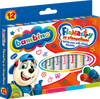 Flamastry ze Stempelkami 12 Kolorów Bambino