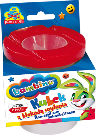 Kubek Bambino z blokadą wylania