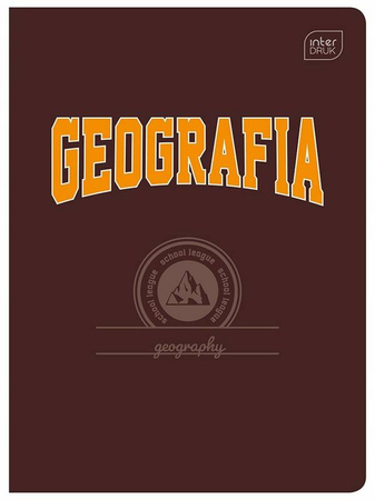 Interdruk Zeszyt tematyczny A5 60 k. kratka Geografia ściaga