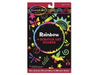 Melissa and Doug Zdrapki Wydrapywanki Tęczowe