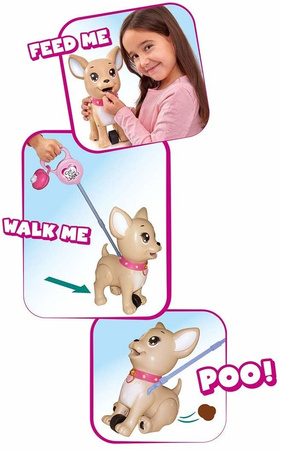 Piesek Chi Chi Interaktywny Poo Puppy Robi Kupę