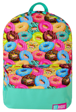 Plecak Młodzieżowy ST.RIGHT BP-33 Donuts