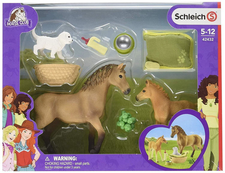 Schleich 42432 Zestaw Pielęgnacyjny Quarter Koń