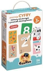 CzuCzu - Poznaję Cyfry - Zabawa Edukacyjna z Pisakiem Zmywakiem
