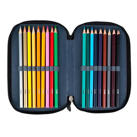 ST.RIGHT Piórnik Potrójny Wyposażony Moro