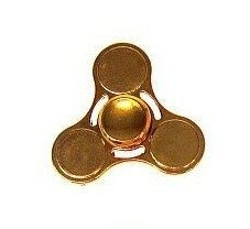 Hand Spinner Metalowy Potrójny Złoty
