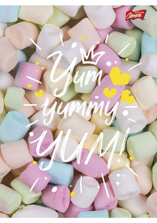 Zeszyt A5/32K kratka MIX Dziewczęcy