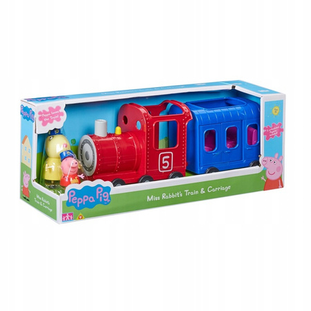 TM TOYS Świnka Peppa Pociąg z Wagonikiem + Figurki