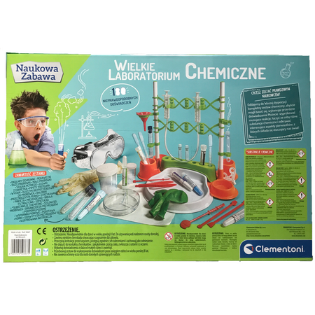 Clementoni Laboratorium Chemiczne Niespodzianki