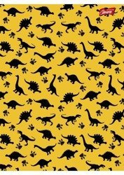 Zeszyt A5 16k linia Unipap Dinozaury