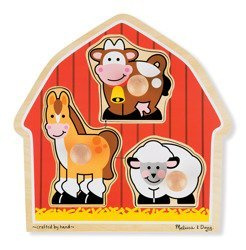 Stodoła ze Zwierzętami Puzzle - Melissa and Doug
