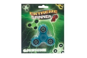 Extreme Spinner Świeci w Ciemności Kolor Niebieski