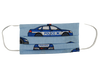 Maseczka dla dzieci Ochronna Bawełniana Samochody Policja