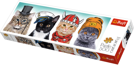 TREFL Puzzle 500 el Puszysta Ekipa Panorama