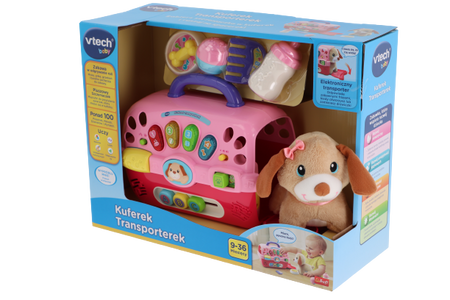 Vtech Interaktywny Kuferek Transporterek Piesek