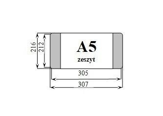 Okładka zeszytowa A5 1 szt