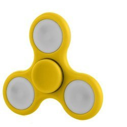 HIPO Spinner ze Światłem LED - Kolor Żółty