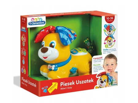 Clementoni Interaktywny Piesek Uszatek Mówi Uczy