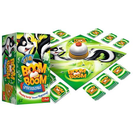 TREFL Boom Boom Śmierdziaki Gra z Dzwonkiem
