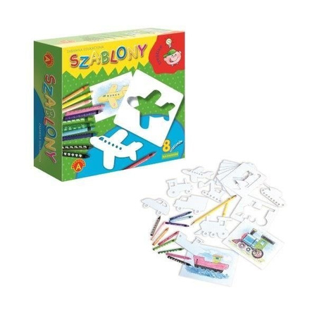 Szablony dla Chłopców Rysowanie Kolorowanka ALEXANDER