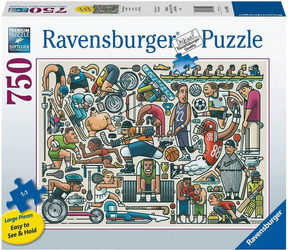 Ravensburger Puzzle 750 el Atleci Większe elementy