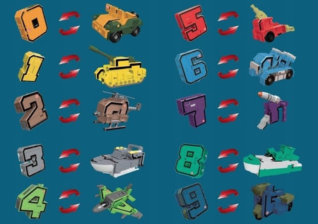 Pocket Morphers II Missile Silo 7 Wyrzutnik Rakiet