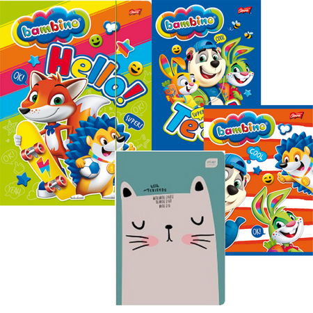 Wyprawka Bambino Szkolna Duży Zestaw do szkoły