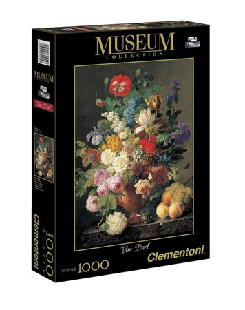Puzzle 1000 el. Clementoni Van Dael Wazon Kwiatów