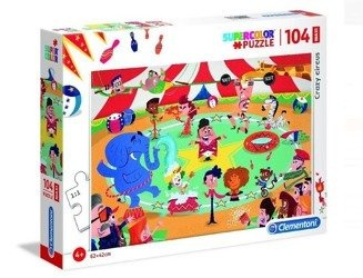 Puzzle 104 Maxi Szalony cyrk