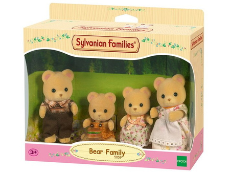 Sylvanian Families Rodzina Misiów Ruchome Łapki