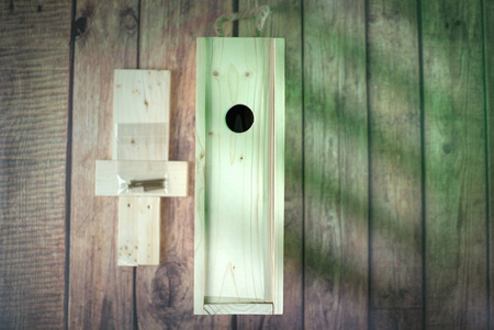 Ekologiczna skrzynka Budka lęgowa dla ptaków