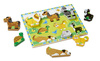 Melissa and Doug Drewniane Puzzle Zwierzęta Pupile
