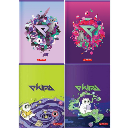 EKIPA FRIZ Herlitz Zeszyt A5/60 Kratka Zeszyty