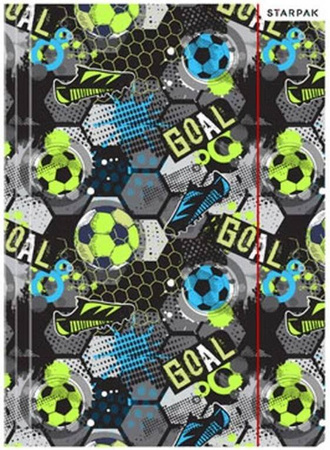 STARPAK Teczka A4 z Gumką Football Piłka Nożna