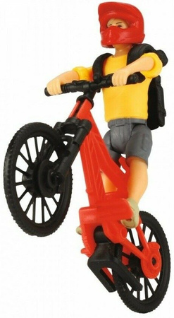 Dickie Toys Play Life Kolarstwo Górskie Auto + Figurka
