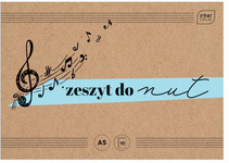 Zeszyt do nut A4 16k Interdruk 1szt