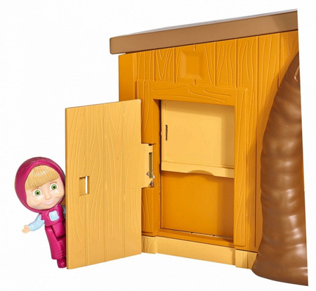 Simba Masza i Niedźwiedź Dwupoziomowy Dom Domek Niedźwiedzia