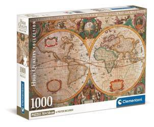 Puzzle 1000 Compact Antyczna Mapa  Mappa Antica