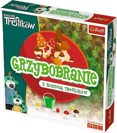 Zestaw Gier dla Dzieci Skoczki + Grzybobranie Gra Zręcznościowa