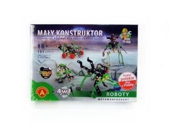Mały Konstruktor - 4w1 Roboty - Alexander