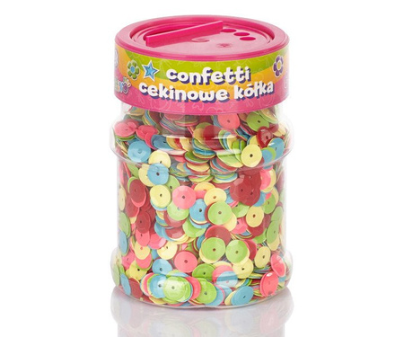 Astra Confetti Cekinowe Kółka 100 g Mix Intensywny