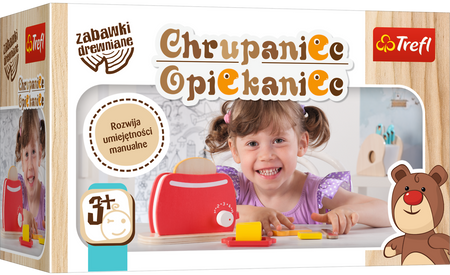 TREFL Chrupaniec Opiekaniec Drewniany Toster 3+