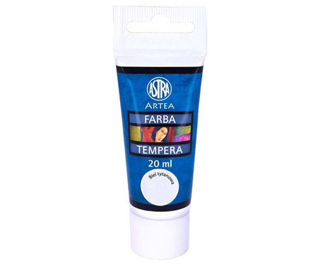 Farby Tempera 12kol 20ml Tubki ASTRA